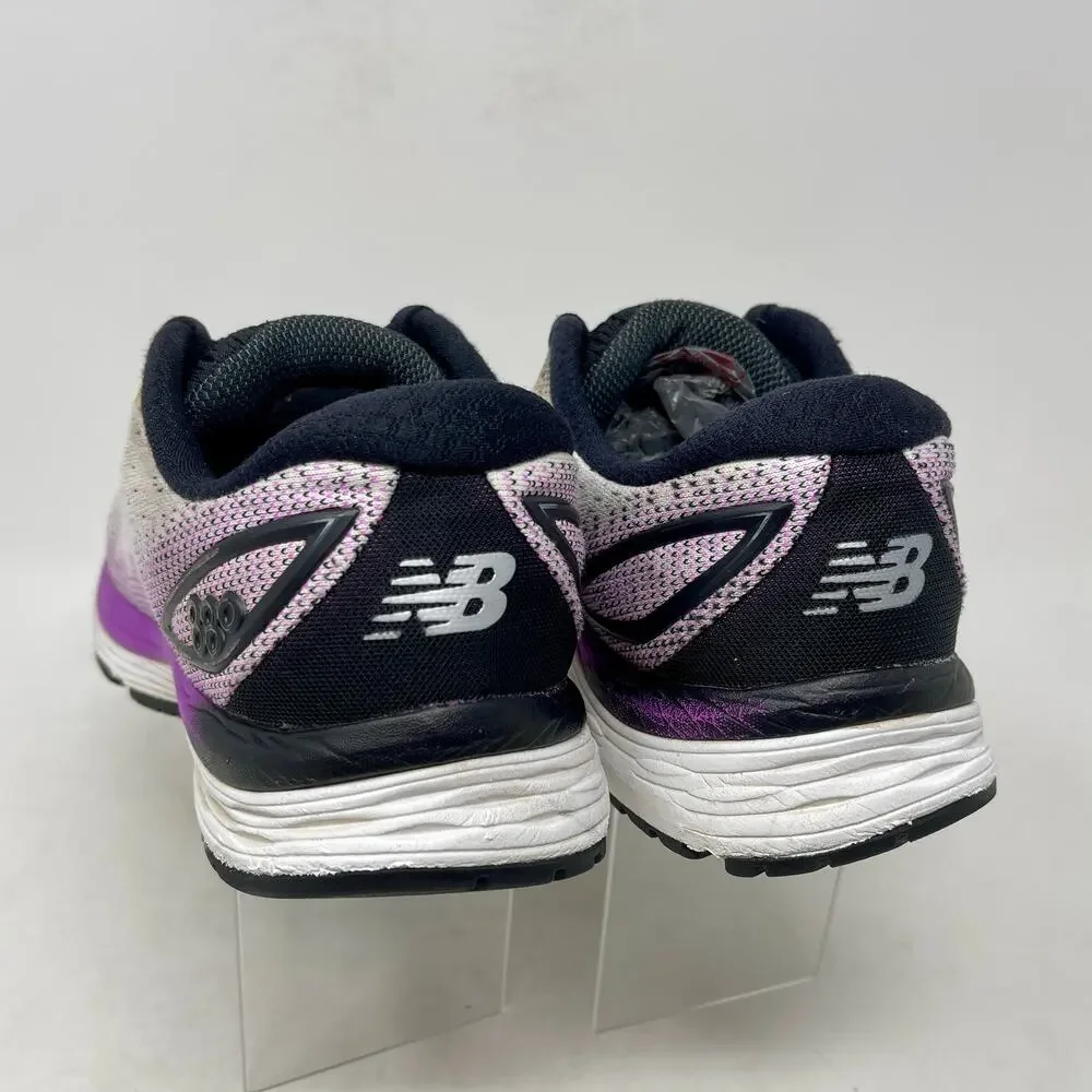 New Balance 880 Running Shoes Womens Sz 9 White Purple 1.144=I.10.4
